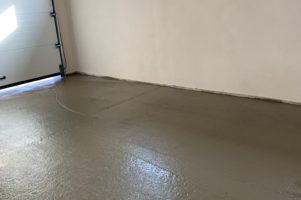 Leštěná betonová podlaha – Novosedly