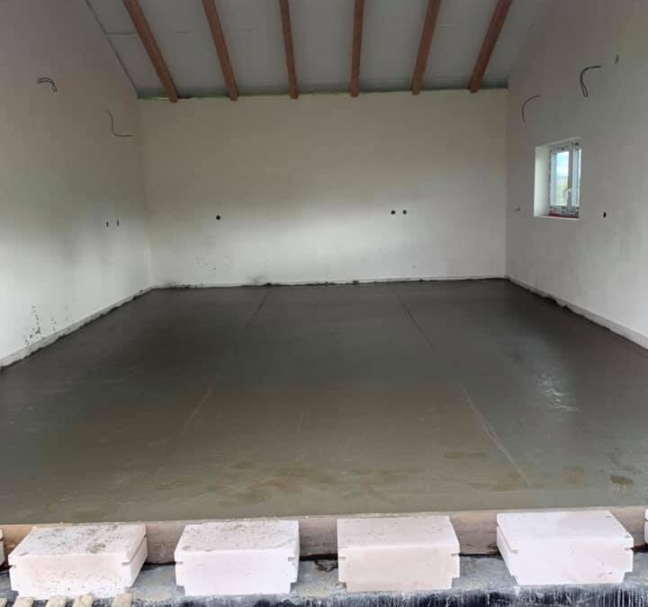 Drátkobetonová podlaha Kunštát