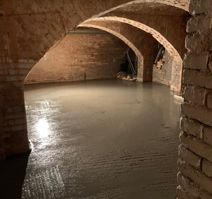 Drátkobetonová podlaha Brno