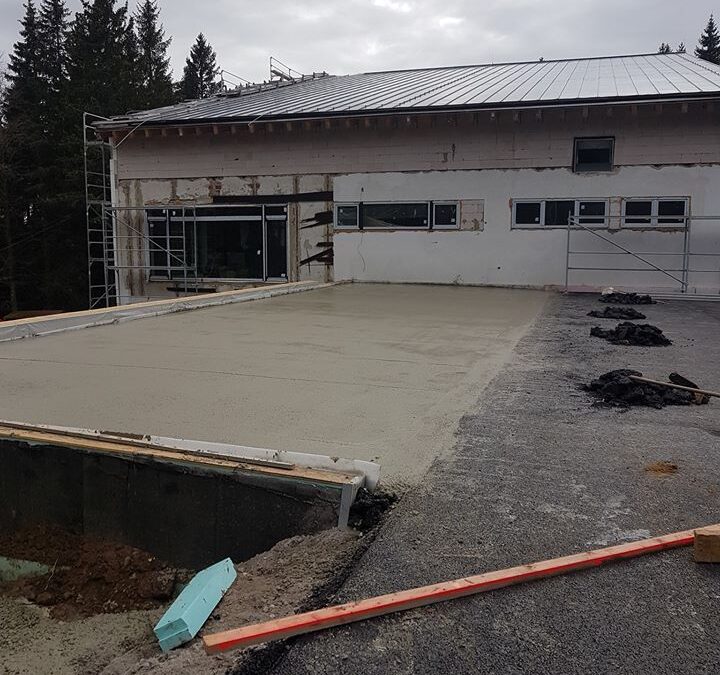 Kartáčový beton České Budějovice